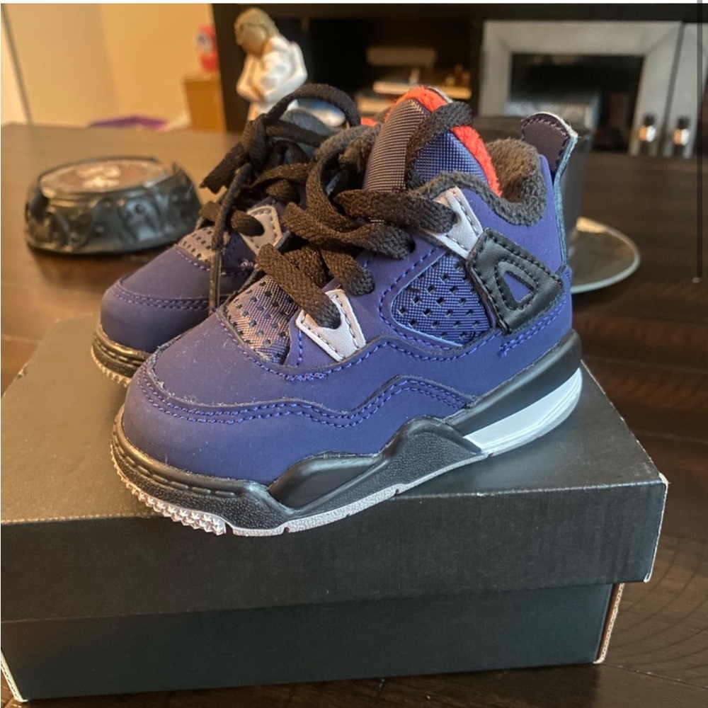 💙Jordan 4 loyal blue TD💙 - Picture 2 of 4